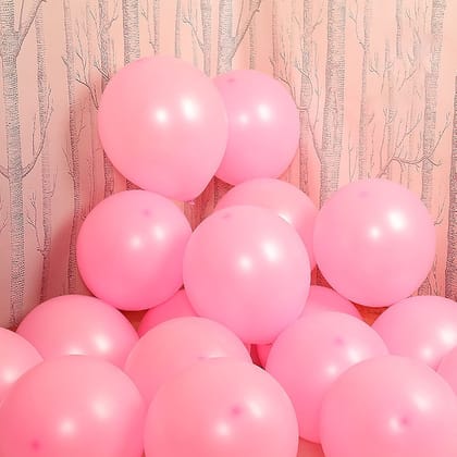 BLODLE 70 Pcs Pink Metallic Balloons, Pink Theme Metallic 70 Pcs Balloons For Party Theme Decoration, Celebration ( Pack of 70 Pcs)