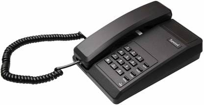 Beetel B11 Basic Landline Phone (Black) Corded Landline Phone  (Black)