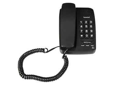 Beetel B15 Corded Landline Phone,Ringer Volume Control,LED Ring Indication,Wall/Desk Mountable,Bold Buttons Design,Clear Call Quality...