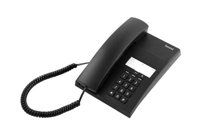 Beetel B80 Corded Landline Phone(Without Display), Ringer Volume Control, Wall/Desk Mountable, Classic Design, Clear Call Quality, Mute/Pause/Flash/Redial..