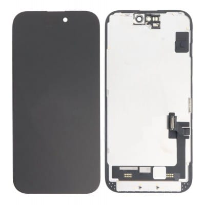 Apple iPhone 15 - Black (display glass combo folder)
