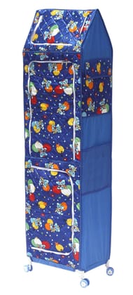 Amardeep Multipurpose Toy Box Blue T.T 172 * 49 * 34 cms 0-7yrs 7Trays(XXL)