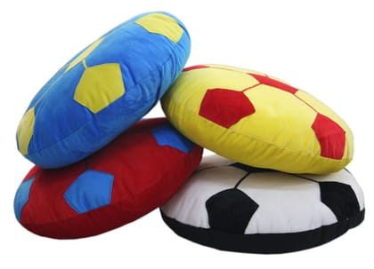 Amardeep Baby Stuffed Toy Pillow"Football" 14 X 14 inches (Set of 4)