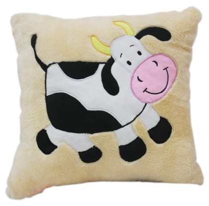 Happy Cow Stuffed Cushion 16x16