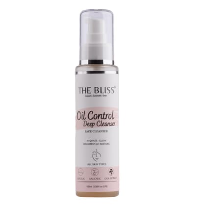 The Bliss Acne, Blackheads, Enlarges Pores and Oil Control Face wash with AHA, BHA and CICA Extract (100 ml)